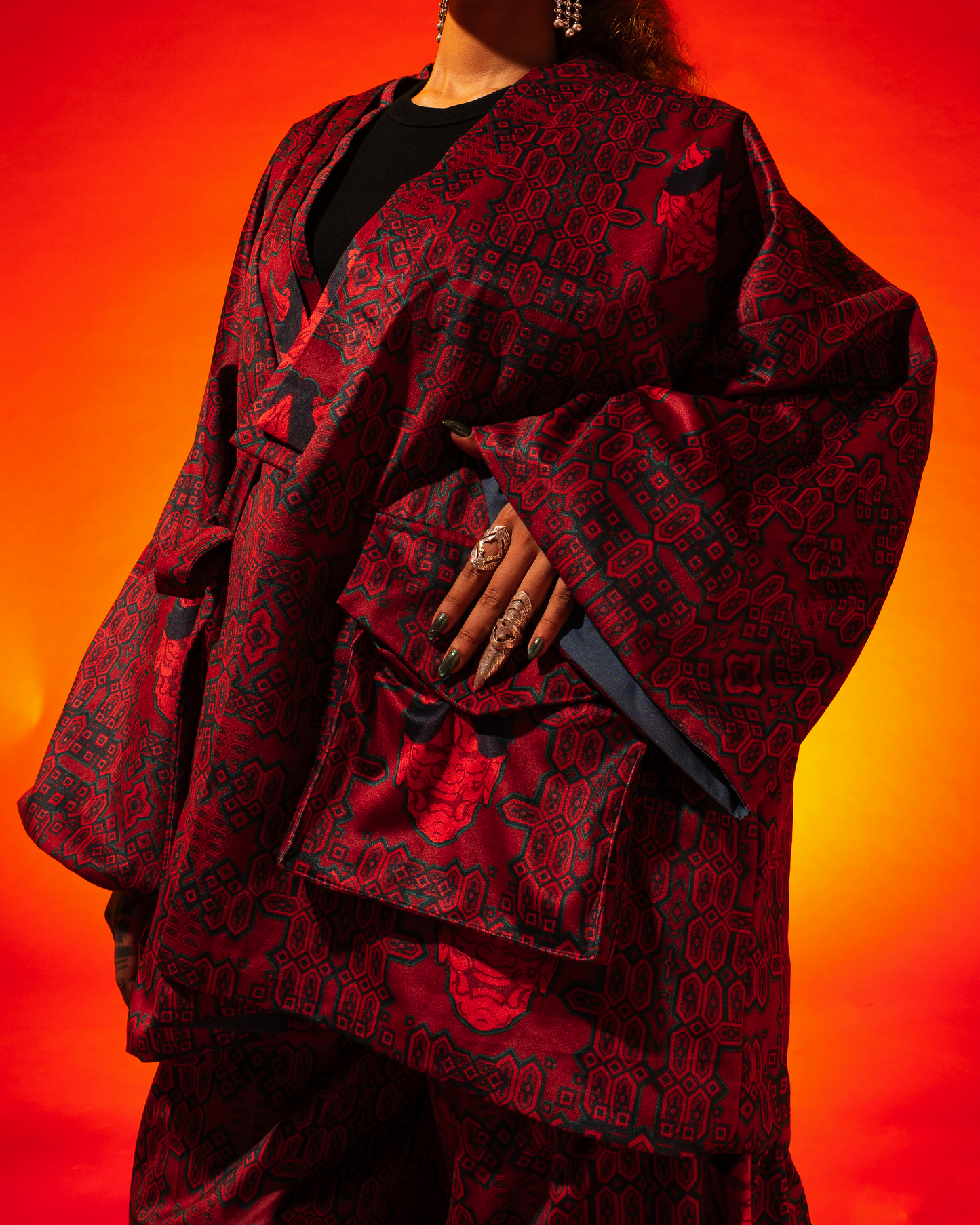 Oni Temple Kimono Jacket