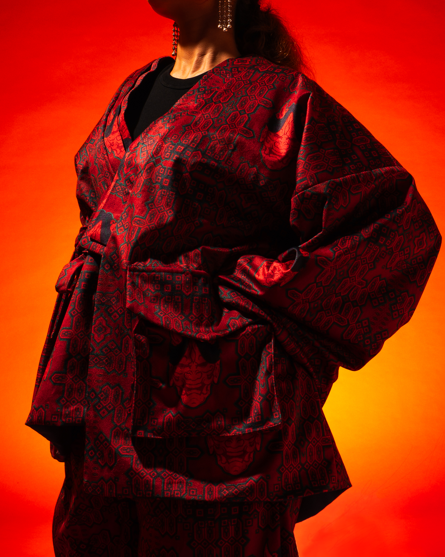 Oni Temple Kimono Jacket