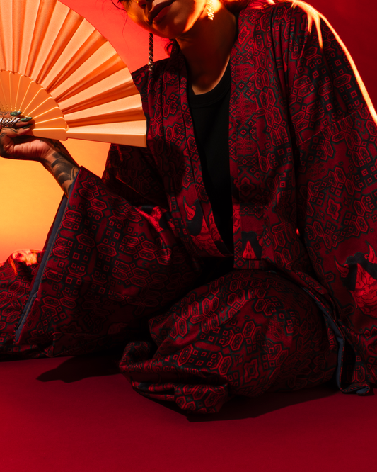 Hannya Temple Kimono